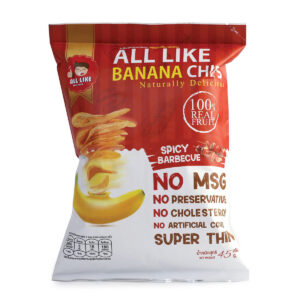 ALL LIKE BananašChips- Spicy BBQ 45g ā”Promo - Image 1