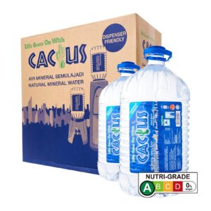 Cactus Brand - Natural Mineral Water 5.5L x 2 Btls *11.11 - Image 1