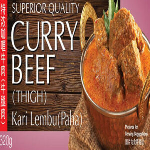 Chillies Brand Superior Curry Beef 320g ⭐Non Halal - Image 3