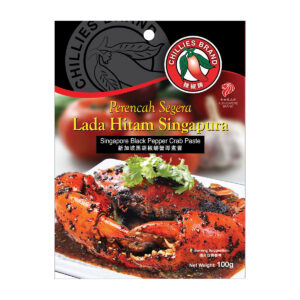 Chillies Brand - Singapore Black Pepper Crab Paste 100g - Image 1